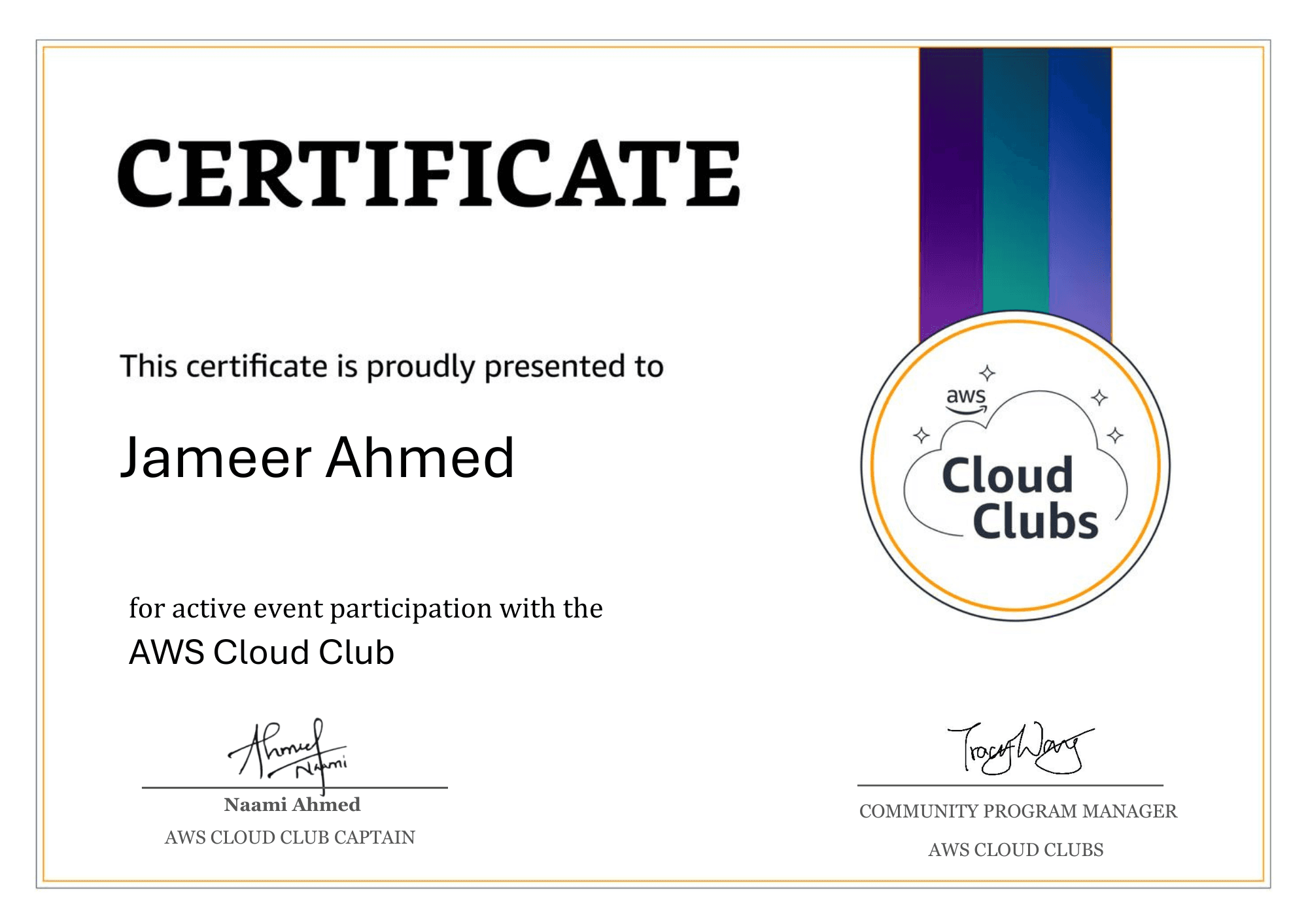 AWS Cloud Clubs — Amazon Web Services