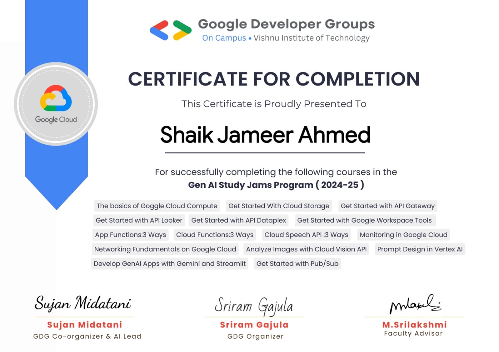 Google Cloud Study Jams — Google Developer Groups